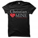 camiseta cristiana mina es tonos de gris