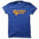 Tee shirt Clockwork Orange Mecanique orange/bleu royal