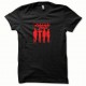 Tee shirt Clockwork Orange Mecanique rouge/noir