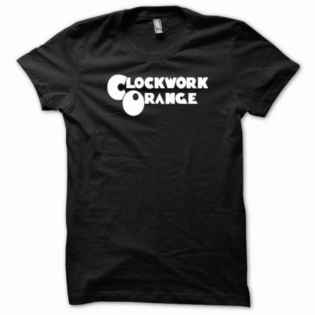 Tee shirt Clockwork Orange Mecanique blanc/noir
