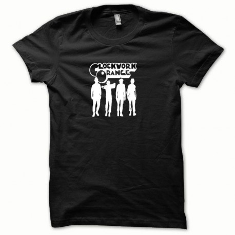 Tee shirt Clockwork Orange Mecanique white / black