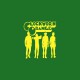 Tee shirt Clockwork Orange Mecanique jaune/vert bouteille