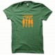 Tee shirt Clockwork Orange Mecanique orange/vert bouteille
