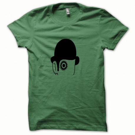 Tee shirt Clockwork Orange Mecanique black / green bottle