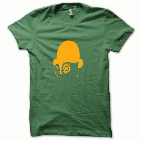 Tee shirt Clockwork Orange Mecanique orange/vert bouteille