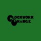 Tee shirt Clockwork Orange Mecanique noir/vert bouteille