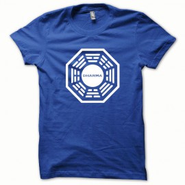 Tee shirt dharma white / royal