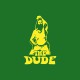 Tee shirt The Big Lebowski Dude jaune/vert bouteille