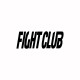 Fight Club t-shirt black / white