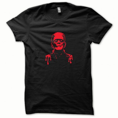 camisa de Frankenstein rojo / negro