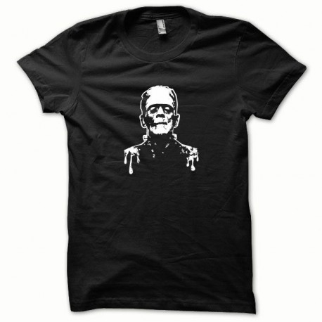 camisa de Frankenstein blanco / negro