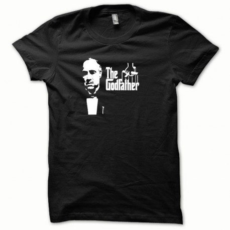 Tee shirt The Godfather Le parrain blanc/noir