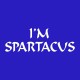 Tee shirt Spartacus white / royal