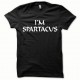 Tee shirt Spartacus white / black