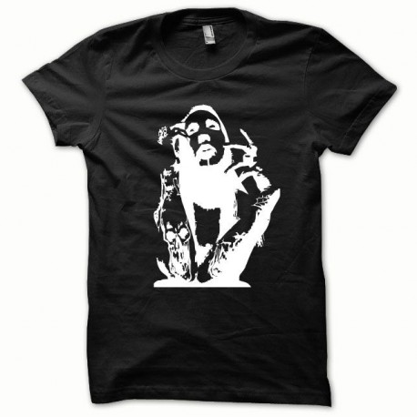 Tee shirt Marilyn Manson blanc/noir