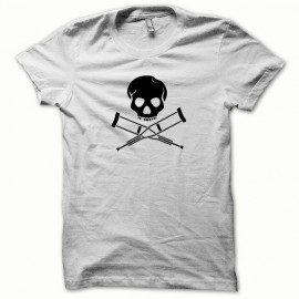 Jackass camiseta negro / blanco