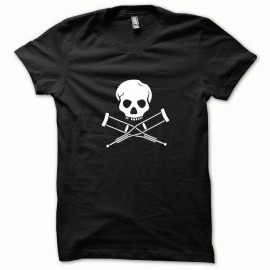 Tee shirt Jackass blanc/noir