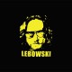 Tee Shirts El gran Lebowski amarillo / negro