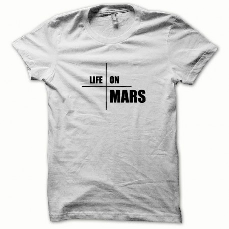 Tee shirt Life on Mars noir/blanc