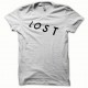 Tee shirt Lost noir/blanc