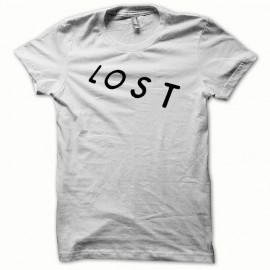 Tee shirt Lost noir/blanc