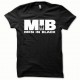 Tee shirt Men In Black blanc/noir