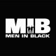 Tee shirt Men In Black blanc/noir