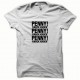 Penny Negro / camiseta blanca