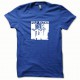 Tee shirt Pulp Fiction blanc/bleu royal