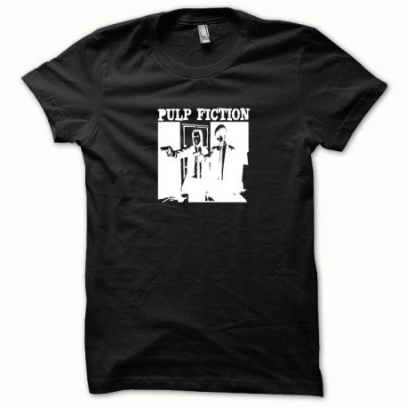 Pulp Fiction camiseta blanca / negro