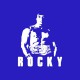Shirt Rocky white / royal