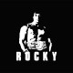 Shirt Rocky white / black