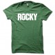 Shirt Rocky white / green bottle