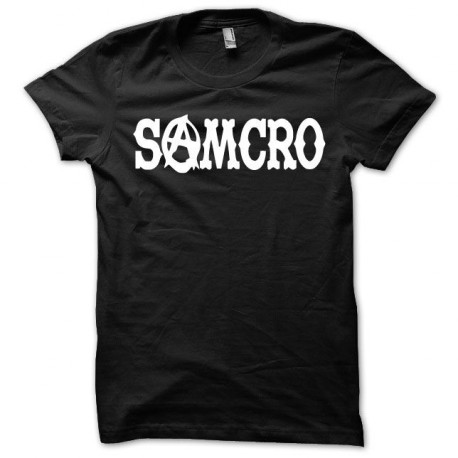 Samcro shirt white / black