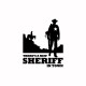 Tee shirt Sheriff noir/blanc