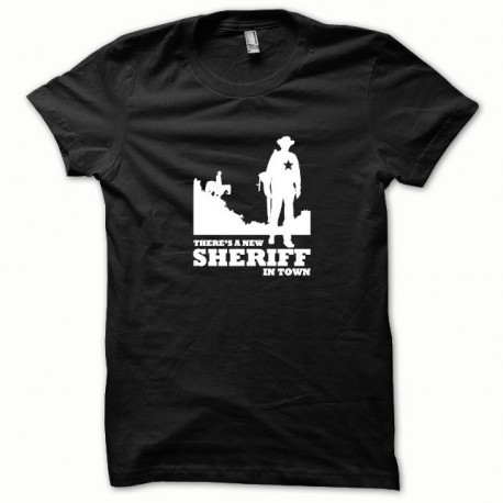 Sheriff shirt white / black
