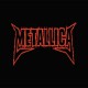 Tee shirt Metallica rouge/noir