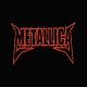 Metallica t-shirt red / black