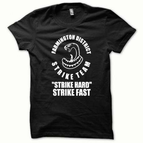 Tee shirt The Shield Strike Team blanc/noir