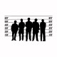 Tee shirt Usual Suspects noir/blanc