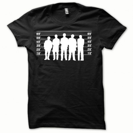 Tee shirt Usual Suspects white / black