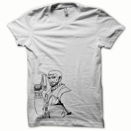 GTA negro / blanco camiseta