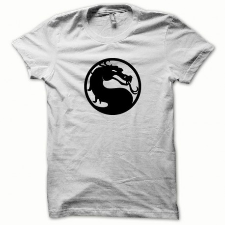 Camisa Mortal Kombat negro / blanco