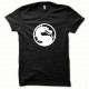 Mortal Kombat shirt white / black