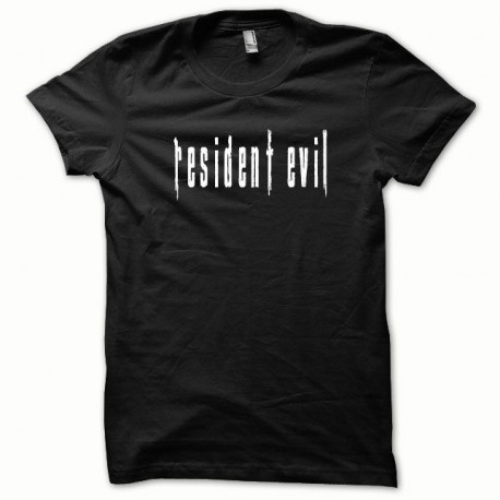 Tee shirt Resident Evil blanc/noir