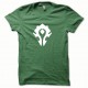 Tee shirt WoW La horde blanc/vert bouteille