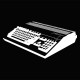 Tee shirt Amiga blanc/noir