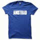 Tee shirt Amstrad blanc/bleu royal