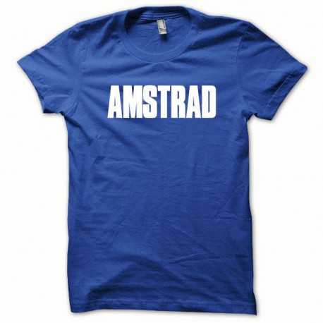 Shirt Amstrad white / royal