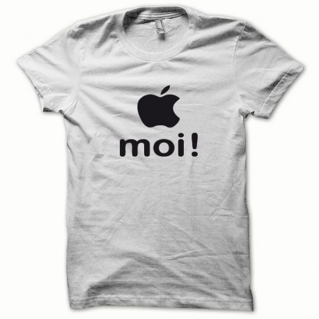 Tee shirt Apple moi noir/blanc